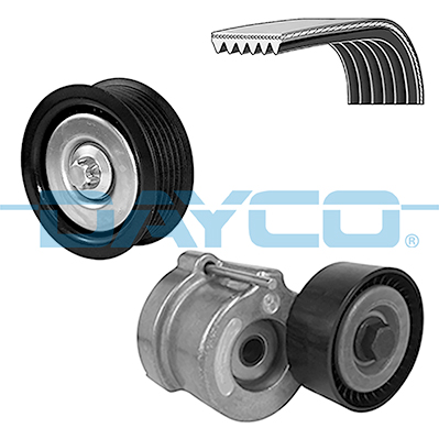 Dayco Poly V-riemen kit KPV963