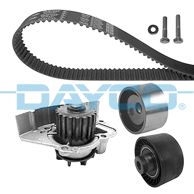 Dayco Distributieriem kit inclusief waterpomp KTBWP1651