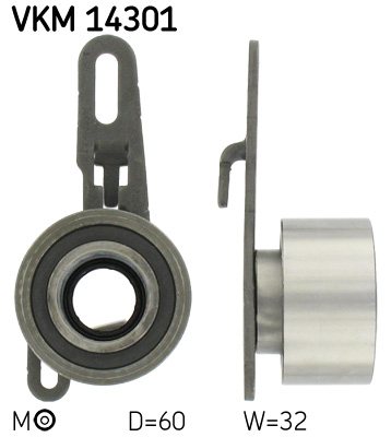 SKF Spanrol distributieriem VKM 14301