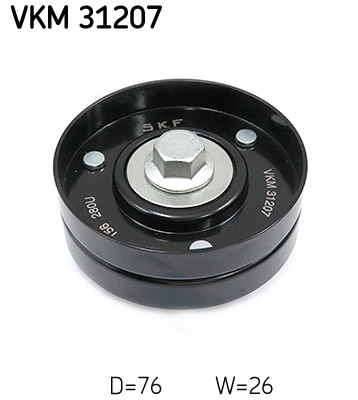 SKF Geleiderol (poly) V-riem VKM 31207