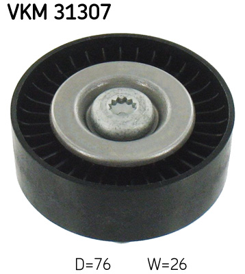 SKF Geleiderol (poly) V-riem VKM 31307