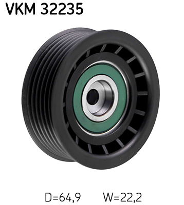 SKF Geleiderol (poly) V-riem VKM 32235