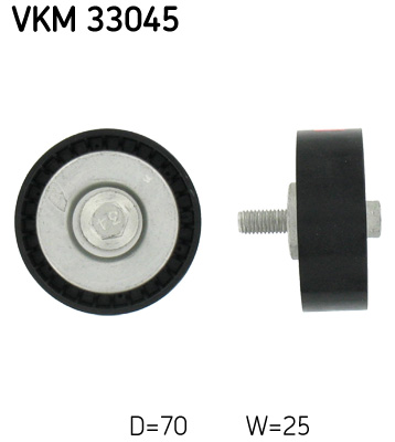 SKF Geleiderol (poly) V-riem VKM 33045