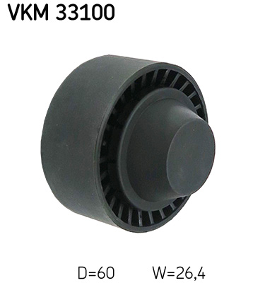 SKF Geleiderol (poly) V-riem VKM 33100