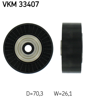 SKF Geleiderol (poly) V-riem VKM 33407