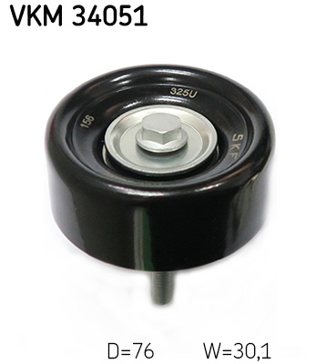 SKF Geleiderol (poly) V-riem VKM 34051