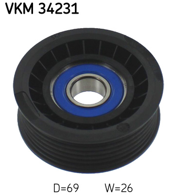 SKF Geleiderol (poly) V-riem VKM 34231