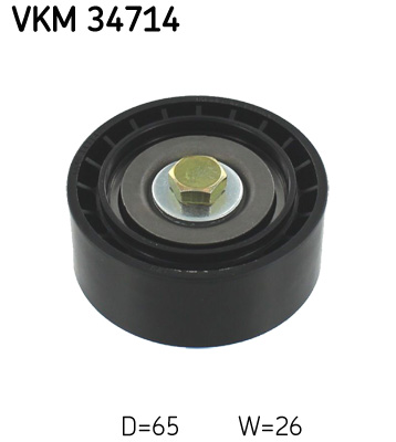 SKF Geleiderol (poly) V-riem VKM 34714