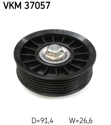 SKF Geleiderol (poly) V-riem VKM 37057