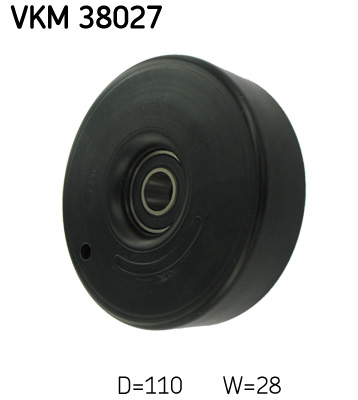 SKF Geleiderol (poly) V-riem VKM 38027