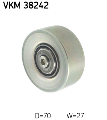 SKF Geleiderol (poly) V-riem VKM 38242