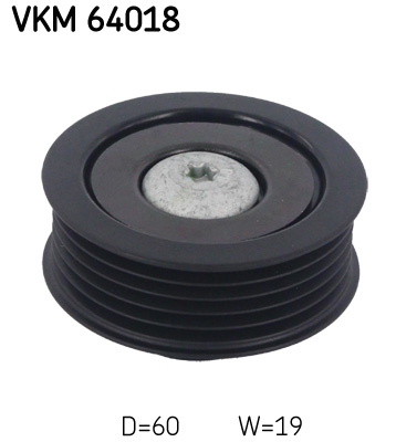 SKF Geleiderol (poly) V-riem VKM 64018