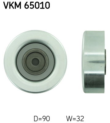 SKF Geleiderol (poly) V-riem VKM 65010