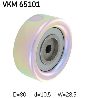 SKF Geleiderol (poly) V-riem VKM 65101