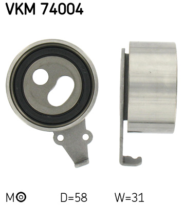 SKF Spanrol distributieriem VKM 74004