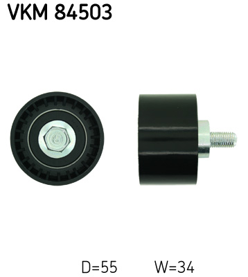 SKF Geleiderol distributieriem VKM 84503