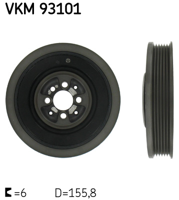 SKF Krukaspoelie VKM 93101