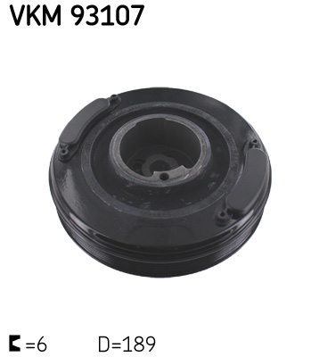 SKF Krukaspoelie VKM 93107