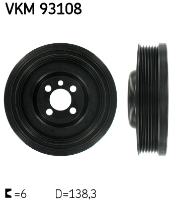 SKF Krukaspoelie VKM 93108