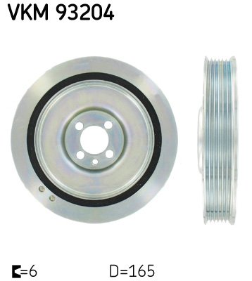 SKF Krukaspoelie VKM 93204