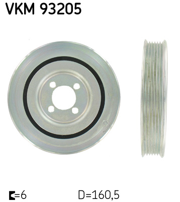 SKF Krukaspoelie VKM 93205