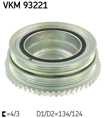 SKF Krukaspoelie VKM 93221