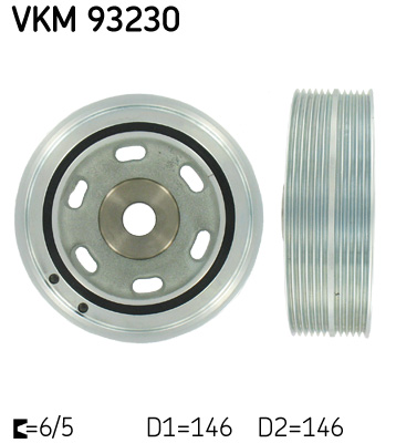 SKF Krukaspoelie VKM 93230