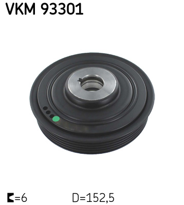 SKF Krukaspoelie VKM 93301