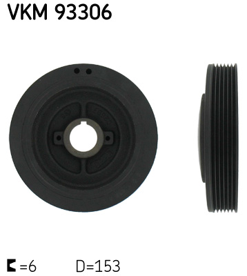 SKF Krukaspoelie VKM 93306