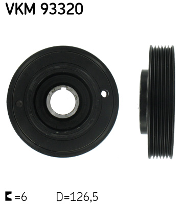 SKF Krukaspoelie VKM 93320