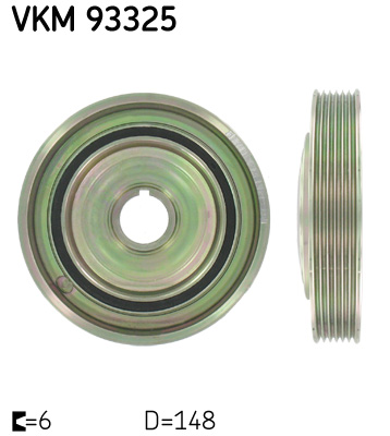 SKF Krukaspoelie VKM 93325