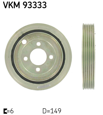 SKF Krukaspoelie VKM 93333