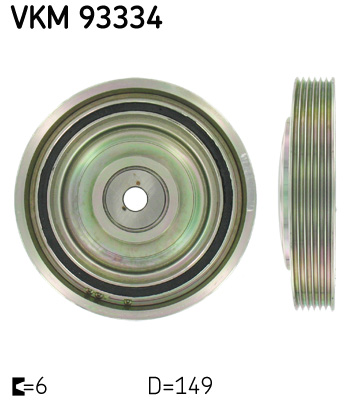 SKF Krukaspoelie VKM 93334