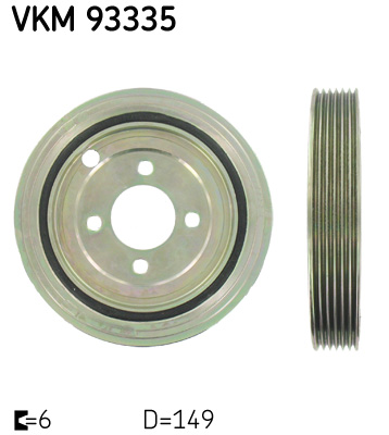 SKF Krukaspoelie VKM 93335