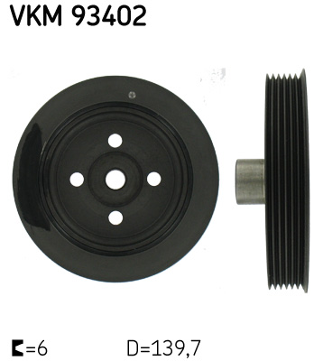 SKF Krukaspoelie VKM 93402