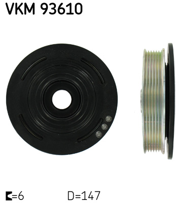 SKF Krukaspoelie VKM 93610