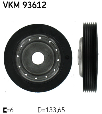 SKF Krukaspoelie VKM 93612