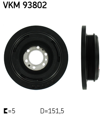 SKF Krukaspoelie VKM 93802