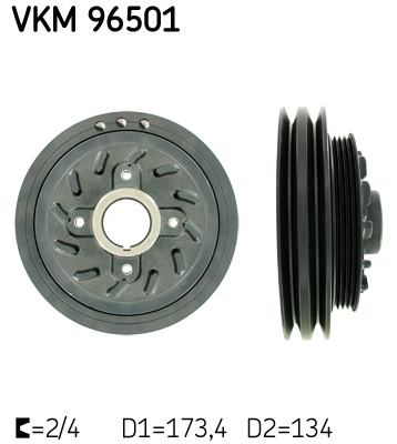 SKF Krukaspoelie VKM 96501