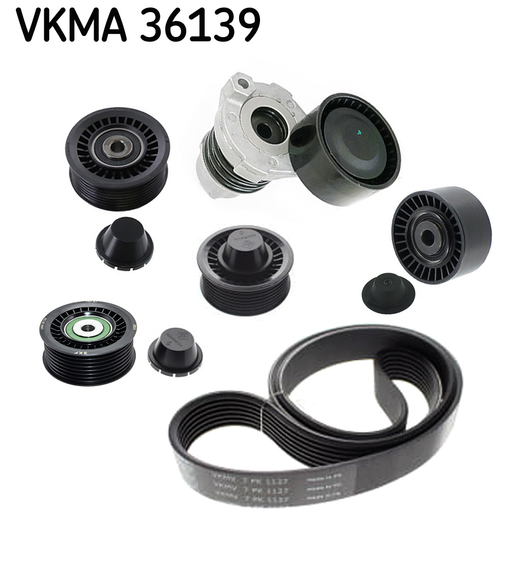 SKF Poly V-riem set VKMA 36139