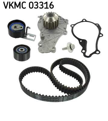 SKF Distributieriem kit inclusief waterpomp VKMC 03316