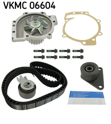 SKF Distributieriem kit inclusief waterpomp VKMC 06604