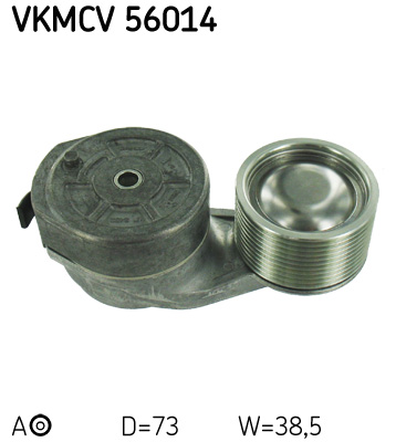 SKF Spanrol (poly) V-riem VKMCV 56014