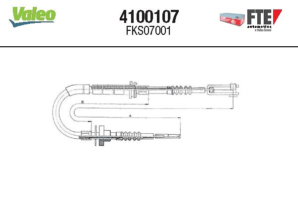 FTE Koppelingskabel 4100107