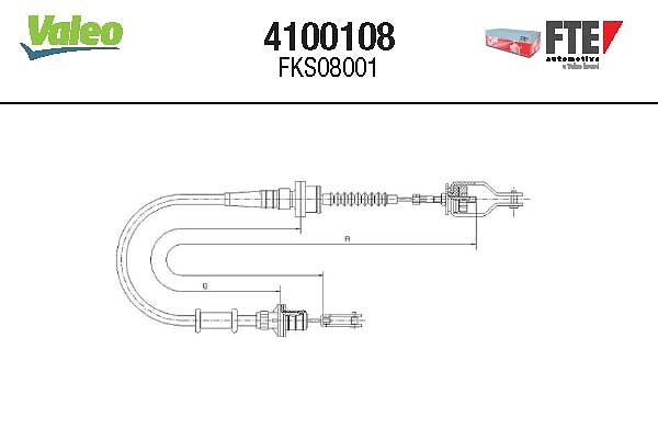 FTE Koppelingskabel 4100108