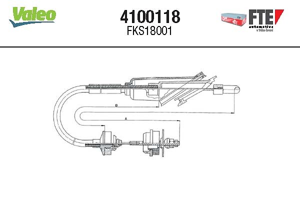 FTE Koppelingskabel 4100118