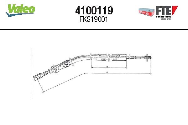 FTE Koppelingskabel 4100119