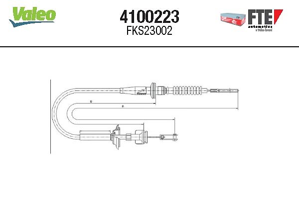 FTE Koppelingskabel 4100223