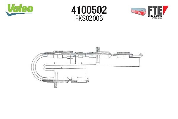 FTE Koppelingskabel 4100502