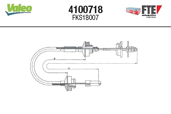 FTE Koppelingskabel 4100718